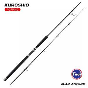 MADMOUSE Popping 88XH Rod 2.4-2.64 meters popping rod with Fuji Guides accessories