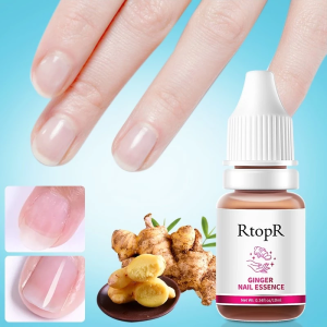 RtopR Ginger Antibacterial Nail Treatment Anti Fungal Toe Care Paronychia Onychomycosis 10ml