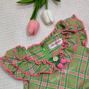 ชุดเดรสกระโปรงเด็กมือสอง mezzo piano ไซส์ 110