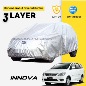 3 LAYER OUTDOOR PREMIUMBody Cover Mobil innova Sarung Mobil innova lama kijang innova lama innova barong innova zenix innova reborn innova venturer kijang long kijang krista kijang lgx kijang super kijang long kijang rover kijang extra kijang short taruna