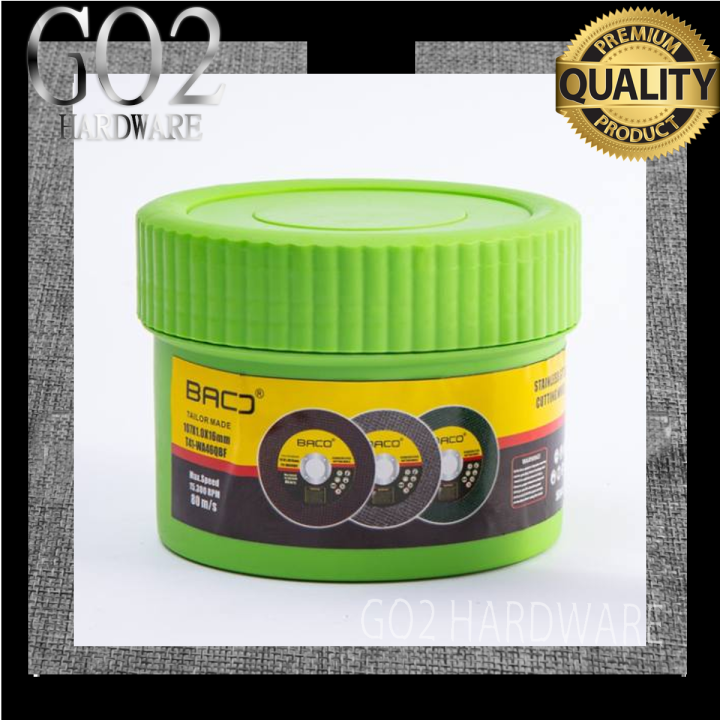 Cutting Disc (4 and 14 Inch) Black and Green 25pcs/box | Lazada PH