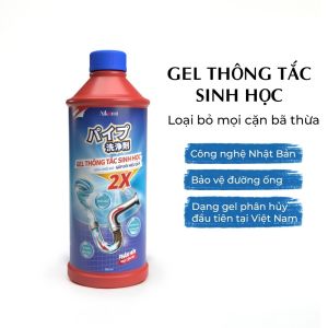 Gel Thông Tắc Cống Ống Thoát Nước Đa Năng Aikomi (Thông Tắc Do Chất Thải Hữu Cơ)