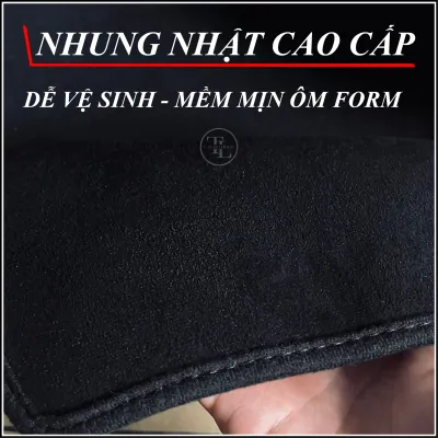 Thảm taplo nhung lông cừu xe MITSUBISHI ATTRAGE XFORCE OUTLANDER PAJERO TRITON XPANDER MIRAGE Chuẩn Form