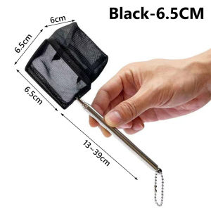 Fish Net For Aquarium Tank Catch Scoop Fresh and Salt Water Aquarium Square Fishing Net Extendable Long Handle Fishing Gear for Catching Fish Shrimp Tank Clean Accessories
