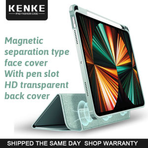 KENKE iPad Case Separate Case Detachable 2-in-1 protective case for iPad 10.2 iPad 7th 8 th 9th Gen iPad 10.9 Air 4 2020 air 5 2022  iPad 2022 m2 Pro 11 2020 iPad Pro 12.9 2020 Case Cover With pen slot Liquid silica gel