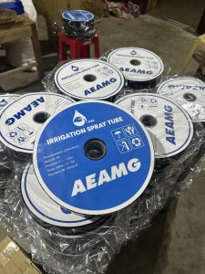 Ống tưới dẹp phi 34mm không đục lỗ 100% nhựa nguyên sinh - Ống 2 lớp cao cấp