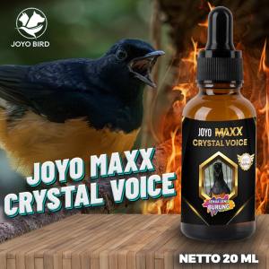 VITAMIN BURUNG SUARA JERNIH | SUARA BURUNG KRISTAL |SUARA BURUNG MERDU | MAXX CRYSTAL VOICE 20 ML