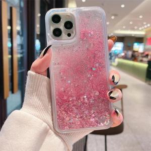 Quicksand Liquid Case for iPhone 16 17 15 Pro Max 16Pro Para Funda Arena Movediza Soft Phone Cover Girl Fashion Shell Coque Capa
