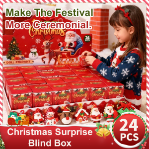 Christmas Bala Blind Box Key Chain 圣诞可爱挂件盲盒