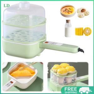 COD [Free Shipping] High-capacity Electric Egg Boiler with Auto Shutoff Anti-scald for Family Breakfast in Kitchenware & Tableware