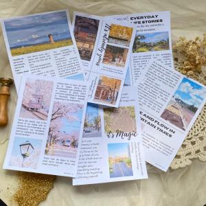OLD BOOK Paper Journal Decor Kertas Dekorasi Buku Kertas Motif Kertas Majalah Gaya Vintage Untuk Dekorasi Scrapbooking aesthetic Kertas Majalah Murah