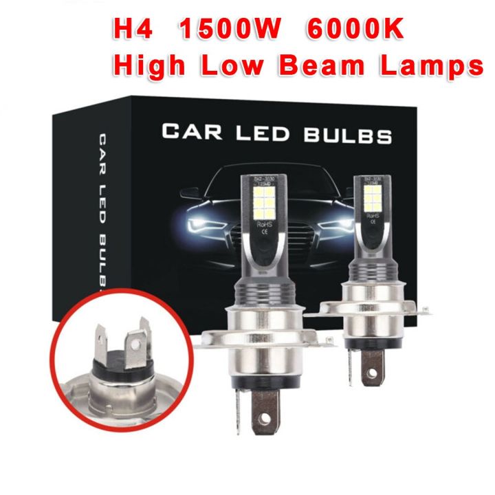 [Automotive Shop] Instant Illumination H4 LED Headlight Conversion Kit ...
