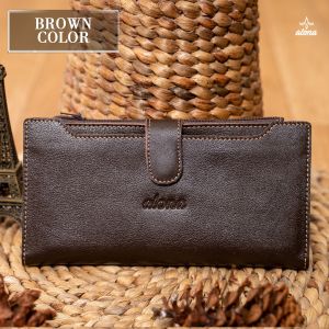Dompet Panjang Wanita Dompet Kulit Wanita Cewek Dewasa Kekinian Alona Evelyn Wallet Branded Terbaru Kulit Sapi Premium High Quality