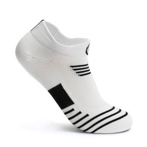 ถุงเท้าผู้ชาย VINTLOOK ถุงเท้าผ้าเช็ดตัวหนาความยาวปานกลางบนกีฬาวิ่ง