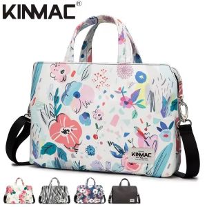 Kinmac Brand Messenger Laptop Bag 13.31415.415.616 InchWomen Man Waterproof Handbag Case For MacBook Air Pro Notebook Lady2026