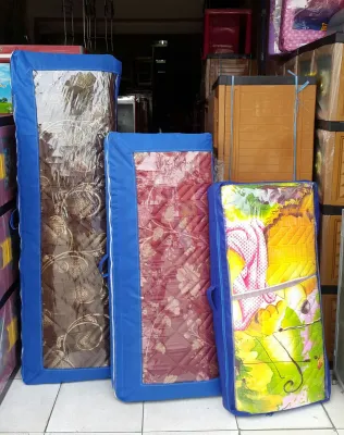 KASUR LIPAT 3 SUPER UNI + TAS TRAVEL 160 x 2m x 5 TERMURAH TERLARIS