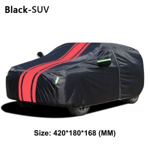 Heavy Duty Car Cover Waterproof All Weather Full Exterior Cover Outdoor Sun Uv Protection with Zipper Universal Fit for Sedan Suv