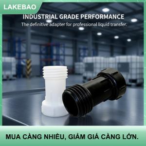 【LAKEBAO】 S60 Để S60 IBC Tank Nối Mở Rộng Hose Leakproof 2 Inch Nhựa Adapter Cho Công Nghiệp Bể Chứa