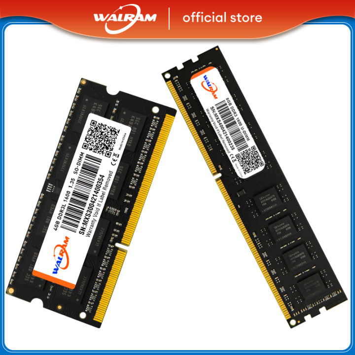 WALRAM DDR3 DDR4 4GB 8GB 16GB UDIMM Desktop Host Memoria Ram 1333 1600 ...