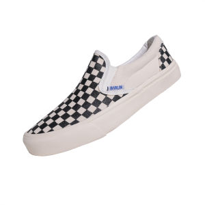 BARLIN - Sepatu Slip On Sneakers Pria Wanita -  Elder Checkerboard