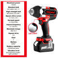 ONEVAN 1800N.M Brushless Electric Impact Wrench 1/2 inch Cordless Wrench Driver Power Tool For Makita 18V Battery. 