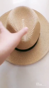 Manual Crochets Sunshades Straw Hat Ladies Anti-uv Fisherman Sandy Straw Weaving Hat Seaside on Summer Travel Sun Hat