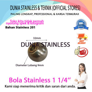 Bola Stainless Steel 1 1/4"
