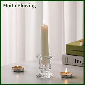 Moito Candle Holder Novelty Nordic Decor Candlestick Romantic Candle Stand Desk Accessories Wedding Centerpieces Ornaments Gifts
