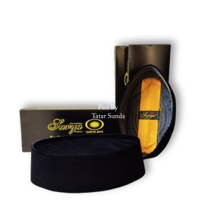 Peci Songkok Kopiah Merk Surya Non Ac Beludru Halusan Premium Tinggi 8 9 10 Cm