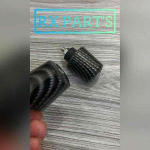 Aksesoris Motor Kualitas Tinggi: Jalu Stang Carbon & Bar End Carbon Universal