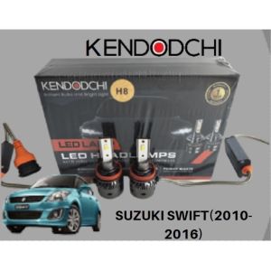 🔥READY STOCK🔥KENDODCHI 2Pcs H8 LED Car Headlight FOR SUZUKI SWIFT(2010-2016) product by Malaysia