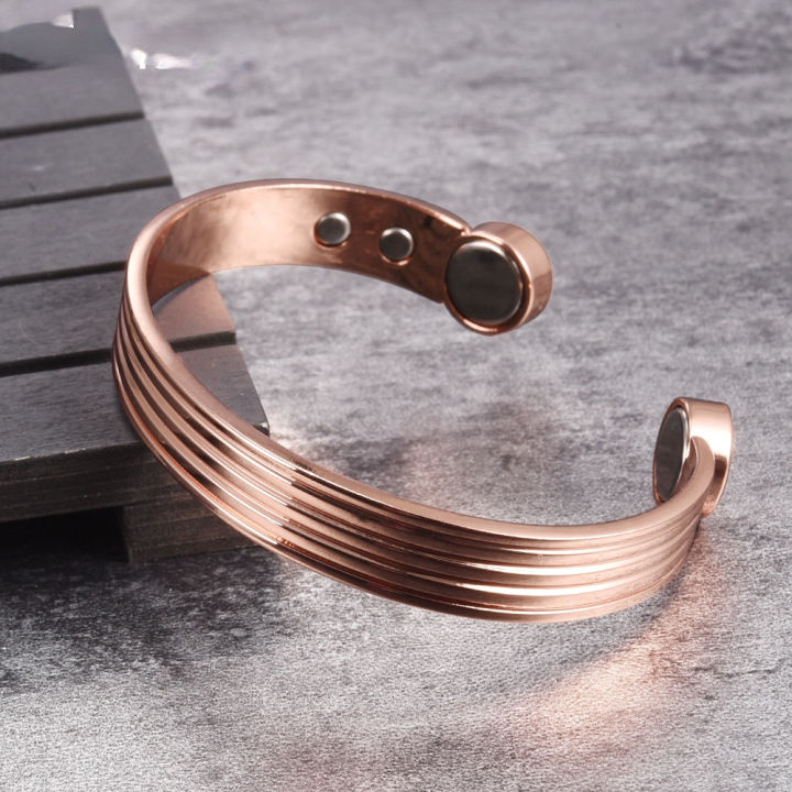 ALPHA mens copper bracelet - Family business - DEMI+CO Jewellery