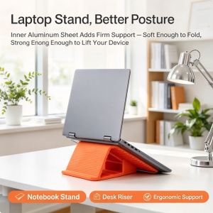 Phone Stand Flexible Holder Portable Desk Mount Silicone Foldable Multi-Function