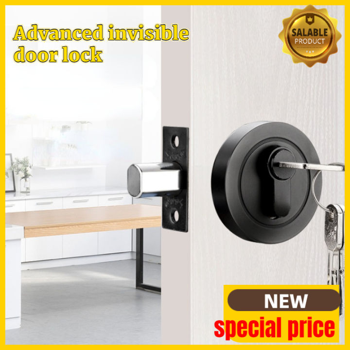Boutique Invisible Door Lock Concealed Lock Indoor Door Lock Auxiliary