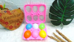 YE8 Mainan Edukasi Anak Balita Mainan Edukatif Matching Eggs Mencocokkan Angka di Telur