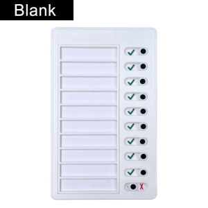 【Fast Shipping】 Resuable TO DO Checklist Behavior Memo Chore Chart Board Daily Planner Responsibility Planning Reminder Chart