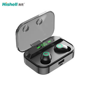TG02 Headset Nirkabel Bluetooth 9D Speaker Mini Stereo In-Ear Headphone Bebas Genggam Olahraga Earphone Gaming Pengurang Kebisingan Tahan Air dengan Mikrofon