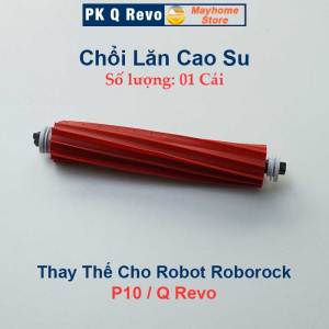 Phụ Kiện Thay Thế Robot Roborock P10 Qrevo/ Chổi Lăn Chính Chổi Cạnh Bộ Lọc Hepa Giẻ Lau Túi Bụi/