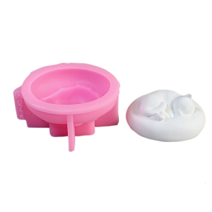 Kitten Mouse Silicone Molds for Soap Chocolate Candy Gypsum Decoration Temperature Resistant Epoxy Resin Molds