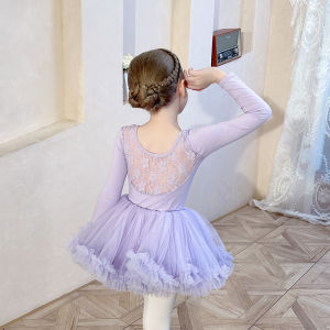 Váy Đầm Múa Ballet Cho Bé Cộc Tay/Dài Tay KIDSBALET Váy Múa Cho Bé Váy Múa Trẻ Em