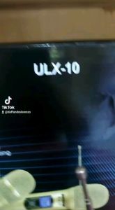 mic shure ULX-10 mic wireless shure ULX10 double mic handle profesional wireless microphone mic tanpa kabel mic karaoke senam pidato imam acara2 dll shure microphone  mic profesional