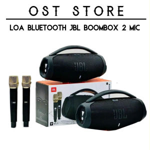 Loa Karaoke Boombox 3 Tặng Kèm 2 Micro Cao Cấp Pin Sạc. Loa Boombox 2 Mic Thiết Kế Cực Đẹp Âm Thanh Cực Cuốn. Dễ Sử Dụng