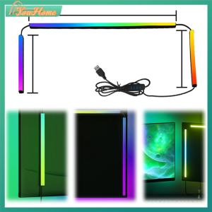 【Fast Delivery】 Gaming RGB Sync Light Strip USB-Powered Color Changing LED Strip Lighting for Game Room Decor 【Arrive 1-3 Days】