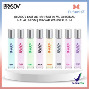 BRASOV Eau De Parfum 50 ml Original Halal BPOM | minyak wangi tubuh