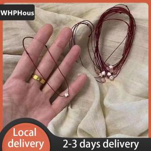 [COD] WHPHous Ship within 24 hours Lucky Red Rope Pink Pentagram Bracelets For Women Friendship Adjustable Star Hand Chain Fashion Jewelry Gifts Accessories