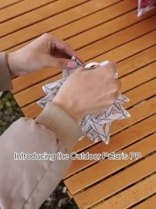 Portable PP Board Camping Lantern Shade Multi-faceted Geometric Folding Light Cover Waterproof Outdoor Tent Lamp