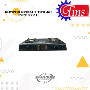 Kompor rinnai 2 tungku Type 522 C