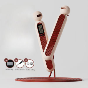 【ER】1pair Fitness Cordless skipping rope  Fitness Shape Weight Loss Fat Burning Electronic Counter Adult Weight Loss Specific Jump Rope