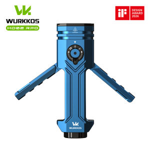 [New Release] Wurkkos HD02PRO Magnetic Foldable Flashlight3200lm Spotlight/UV Light/Wing Light/Red&Green Laser Rotatable 180° Color temperature adjustment 21700 battery rechargeable