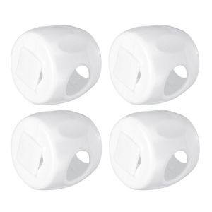 DSIUY Reusable 4PCS/Bag Lockable Protective Baby Child Proof Kids Safe Ball Shape Door Knob Cover Home Accessory Handle Sleeve Safety Lock Cover